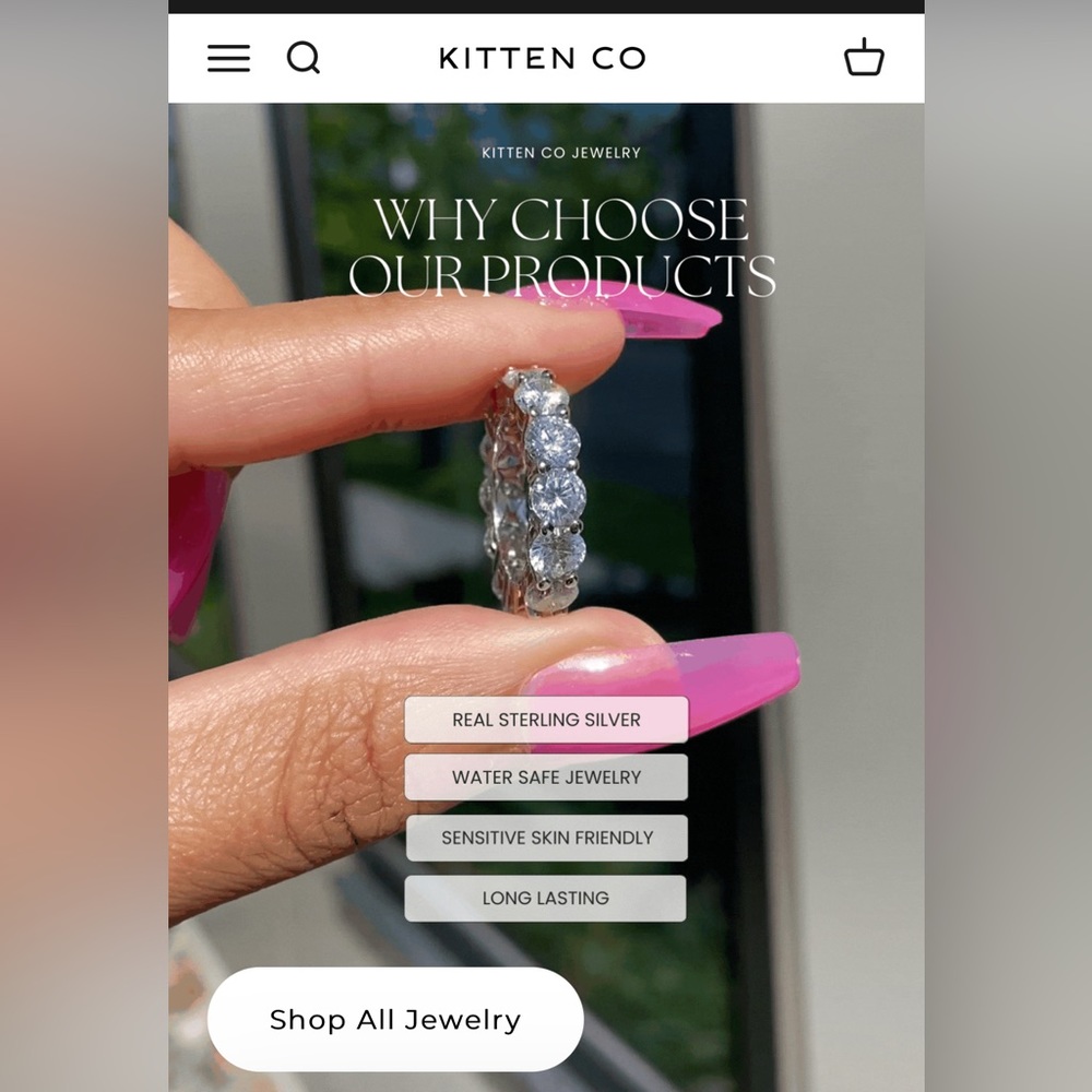 💍❤️‍🔥 NEW worth $650 😍6 RING SET + 2 BRACELETS- KITTEN CO JEWELRY worth $650